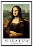 Plakat w ramce mona lisa da vinci 21x30 cm