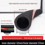 K&otilde;rge temperatuurikindel must kummivoolik: &Otilde;li-, &otilde;hu-, auru-, bensiini-, diislik&uuml;tuse-, veevoolik klambriga