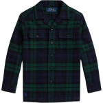 Polo Ralph Lauren Vabaajus&auml;rk FW25 Ruuduline flanells&auml;rk Krae Rinnatasku Pikkade varrukatega Lastele Laste s&auml;rgid 323979344-001 L