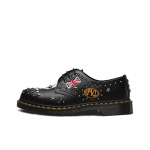 dr. Martens 1461 Rock & Roll Must Meeste Tossud Must-Sile Nahk Metall 24206001 41