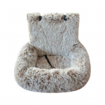 Koera Autos&otilde;iduiste Pehme Pestav Lemmiklooma T&otilde;stes&otilde;iduiste Turvarihmaga Pl&uuml;&uuml;sist Samet Kutsika Autos&otilde;idu Reisikandekott Voodi V&auml;ikestele Keskmistele Suurtele Koertele M hele khaki v&auml;rv