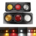 2 tk 63 LED-iga Veekindel Tagumine Pidurituled Suunatuled Haagisele Veoautole Karavanile