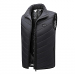 Talvine soojendusega vest Talvejope USB elektriline soojendusega vest Soojendusega talvine vest v&auml;litingimustes suusatamiseks 6XL