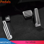 Auto pedaalid gaasipiduri tugi pedaali kate Infiniti Q50 Q50L QX70 Q70 Q60 G35 G37 EX35 EX37 FX35 FX37 FX50 jaoks Rest