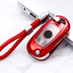 Uus pehme TPU auto v&otilde;tmekohver CoverBuick VERANO ENCORE GX GL6 2018 - Opel Vauxhall Astra K Corsa E v&otilde;tmehoidja jaoks pink key chain