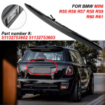 Kroomitud pagasiruumi tagaluugi k&auml;epideme vahetus BMW Mini Cooper R55 R56 R57 R58 R59 R60 R61 autotarvikutele must