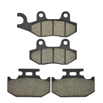 Mootorratta esi- ja tagapiduriklotsid Kawasaki KX125 KX250 G1 H1 H2 J1 J2 K1 KX500 E1-E5 KDX 200 DX G SR 250 F1 D1 D2 D3 jaoks Front