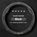 38cm Auto roolikatte kate VOLVO S40 S60 S90 S80 C30 C40 C70 XC40 XC60 XC70 XC90 V40 V50 V60 V70 V90 2025 Suede libisemisvastane must