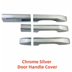 Car Accessories For Ford TRANSIT T8 2024 2025 ABS Chrome Auto parts Door Handle Cover Trim Car Decoration Paste style Chrome