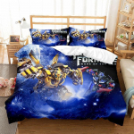Animatsioonitr&uuml;kiga T-Transformers Voodipesukomplekt 2/3 tk Lastekingitus Tekikott Noortele Lastele T&uuml;drukutele Poistele Kingitus &Uuml;he-/Kahe-/Kuninganna 100x135cm-2pcs