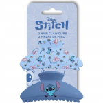 Pince &agrave; cheveux - CERDA - Lot de 2 - Stitch et Angel - Multicolore - Ergonomique puhas