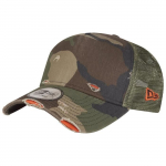 Casquette Trucker - New Era - Distressed wood camo - Taille unique - 100% polyester - D&eacute;contract&eacute;e