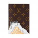 Louis Vuitton X Grace Coddingtoni koost&ouml;&ouml; Catogram Passihoidja Naiste aksessuaarid Pruun M25753 Gift Set(Basic Set+Box+Shopping Bag)