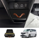 For Honda Stepwgn RP8  2024 ABS Central control drawer storage box privacy storage cover Interior Accessories ONLY FIT FOR RP8 black