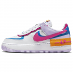 Nike Air Force 1 Shadow Valge Foto Sinine Lilla &Otilde;is Alkeemia Roosa Naiste HF5064-100 38.5