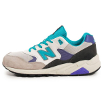 New Balance NB 580 Comfortable Abrasion Resistant Abrasion Resistant Low top Running Shoes Men's Gray White Blue MRT580WT 42