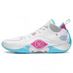 Li Ning Wade Shadow 5 Mugavad S&uuml;nteetilisest Nahast Polsterdus P&otilde;rutuskindlad Tagasil&ouml;&ouml;giga Madalad Korvpallijalatsid Meestele ABPT053-2 41