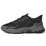 Adidas Ozweego 'Black Charcoal Screaming Green' HR1168 40⅔