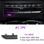 W212 W207 2009-2016 Auto Esipaneeli AC K&uuml;ttekeha Nupp-l&uuml;liti Kate Kliimaseadme L&uuml;litid Asendus BENZ E-klassi jaoks A1 1PC