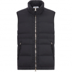 Stone Island Logo Seisev Krae T&otilde;mblukuga Varrukateta Vest Unisex Vestid Must K2S15G100007S0028-V0029 M