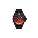 Diesel Kvartsikell Nailonrihm Must Tihvt Multifunktsionaalne Mitme Ajav&ouml;&ouml;ndi Polariseeritud Lahe Peegel Unisex Kellad DZ4548 Black Strap