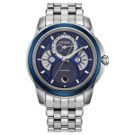 CITIZEN Ecology Drive kollektsioon 100m veekindel valgusj&otilde;ul t&ouml;&ouml;tav kvartsmehhanism roostevabast terasest rihm BU0088-51H Blue Dial