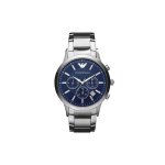 Emporio Armani Renato Kell Kvartsmehhanism Sinine sihver Kronograaf Kalender Klassikaline Mood &Auml;ri Meeste kellad AR2448-CLG Regular Watch Box