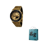 G Shock GA 2100GB 1AER 45mm GA-2100GB-1A- Offshore Mixed Black Gold black