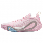 Li Ning Wade DLO 1 Kerged K&otilde;rge Mugavusega S&uuml;nteetiline Nahk Hingav Elastne Madal Top Korvpallijalatsid Meeste toss Light-Pink ABPV009-10 43