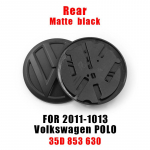 Volkswagen 120mm 110mm Auto Logo Embleem Kapott Eesmine Ja Tagumine Silt Tagumine M&auml;rk 6R0853600A Tarvik VW Polo 2011 2012 2013 jaoks 1Pcs VW Polo 2011-13