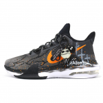 Nike Air Max Impact 3 Basketball Shoes Men's Low top Black/White/Gray/Orange DC3725-100(Team628-) 44