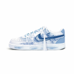 Nike Court Vision 1 libisemiskindlad madalad rulaketsid Meeste Sinine Valge DH2987-101(Team301-) 40.5