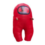 Piiri&uuml;lene Among Us t&auml;ispuhutav astronautikost&uuml;&uuml;m - Anime m&auml;ngu rollim&auml;ngukost&uuml;&uuml;m Child 120-150CM red