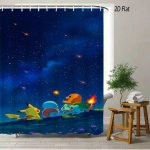 2D Tasane Pokemon Psyduck Armas Multikas Vannitoa Du&scaron;ikardin 1pc-150x180