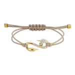 Swarovski Power Collection Classic Swan Kuldne K&auml;ev&otilde;ru Naiste k&auml;ev&otilde;ru Hall Pruun 5508527 Box (Random Color)