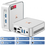 HUIDUN H80 MINI ARVUTI AMD Ryzen 5 3500U Windows11 Pro 16GB 512GB SSD SILVER h&otilde;be