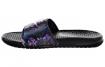 Nike Benassi Jdi Prinditud Lilleline Naiste 'Must Lilla' Naiste 618919-009 35.5