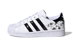 Adidas Originals SUPERSTAR Lilleline Kulumiskindel Madal Laste Rula Kingad Valge Lapsed Vanuses 3-7 Aastat FW0777 30.5