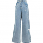 Adidas Originals Kerge Spordikollektsiooni Jeans Naistele Helehall Sinine IT9760 28