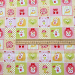0,5m/1m/2m Kr&uuml;pteeriv Puuvilla-Lina Patchwork Ruuduline Tr&uuml;kitud Kangas Dekoratiivkanga jaoks Diivanikate K&auml;sit&ouml;&ouml; DIY &Otilde;mbluskangad 50x150cm