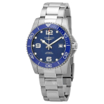 LONGINES Concas Sukeldumisseria automaatne mehaaniline liikumine 300 meetrit veekindel kell 41 mm sinine sihver roostevabast terasest korpus rihmast rihm L3.781.4.97.6 sinine