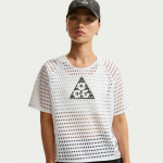 Nike ACG Jooksu T-s&auml;rgid Naistele Valge/S&ouml;emust Must &Uuml;mmargune kaelus M&otilde;&otilde;dukas M