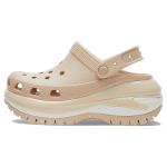 Crocs Naiste Soojad Khaki EVA Klassikalised Mega Crush Platvormkingad V&auml;litingimustesse Hingavad 6,1 cm 207988-2DS 39-40