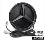 Auto Esiosa Grillitud T&auml;he Embleem LED Valgustusega Logo Valge Sinine Punane Valgus Mercedes Benz W253 W204 W205 W213 glc gle w166 w176 BH162Y jaoks W204 White light must