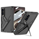 Samsung Z Fold8 Telefonikott Magnetiline Hinge Jalg T&auml;ielikult &Uuml;mbritsev Kaitsekate Galaxy Z Fold 8 lahe must v&auml;rv