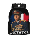 2026 Dictador Kylian Mbappe Meem Seljakott T&uuml;druk Pehmed Seljakotid Pol&uuml;ester Kawaii G&uuml;mnaasiumikotid Treening Kohandatud Seljakott as picture black