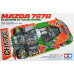 Tamiya Mazda 787B 1991 Le Mansi v&otilde;itja 1/24 skaala Oranž red
