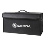 Auto pagasiruumi hoiukast Nahast korrastaja kott Skoda Octavia Superb Rapid Kodiaq Karoq Fabia Kamiq Vision RS Yeti Scala jaoks