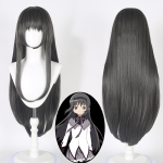 Puella Magi Madoka Magica Homura Akemi Cosplay Kost&uuml;&uuml;m Anime Madoka Magica Magi Kost&uuml;&uuml;m Homura Akemi Cosplay &Uuml;htne Kleit XL gray