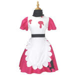 Niffty Anime Niff Cosplay Kost&uuml;&uuml;m &Uuml;likond Armas Kuradi Rollim&auml;ngu Riided Parukas &Uuml;htne Hotelli Cosplay Halloweeni Pidulik Naiste Kleit L pink